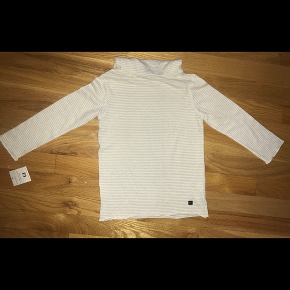 NWT 3T Tea Collection Shirt with Stripes - Picture 3 of 4